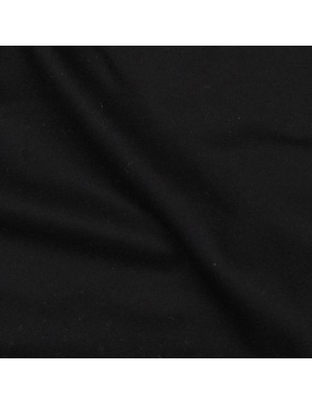 Tissu flanelle - Noir