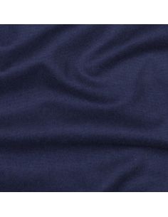 Tissu flanelle - Bleu marine 2
