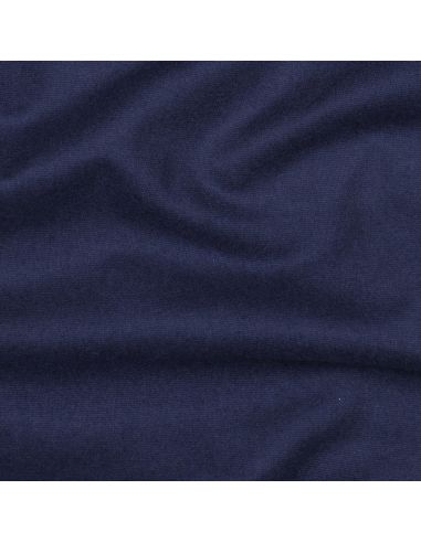 Tissu flanelle - Bleu marine