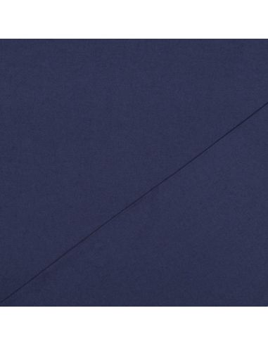Tissu flanelle - Bleu marine