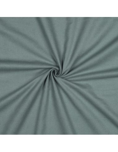 Tissu flanelle - Vert de gris