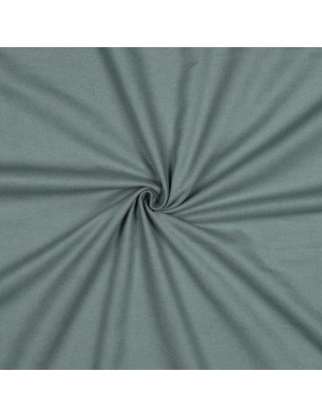 Tissu flanelle - Vert de gris