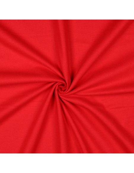 Tissu flanelle - Rouge