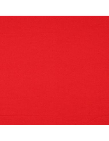 Tissu flanelle - Rouge