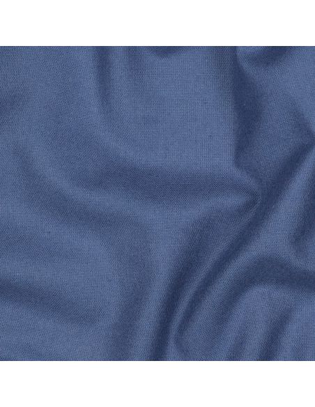 Tissu flanelle - Bleu jeans