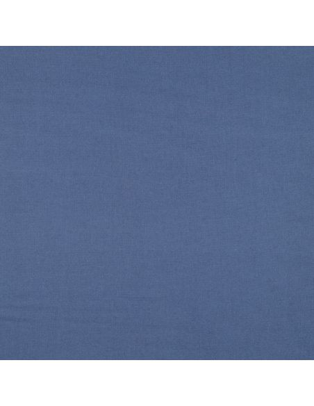 Tissu flanelle - Bleu jeans
