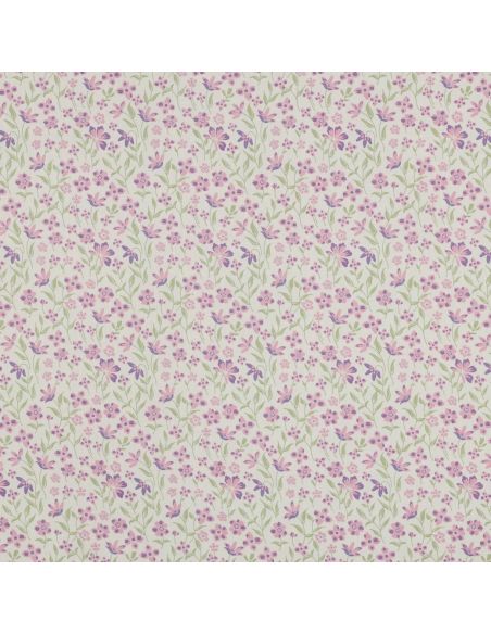 Tissu popeline de coton Romy - Violet