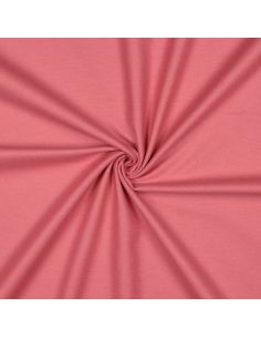 Tissu flanelle - Corail