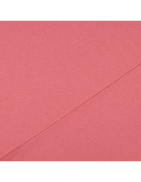 Tissu flanelle - Corail