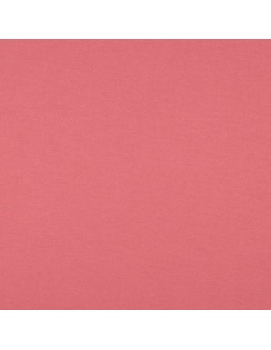 Tissu flanelle - Corail