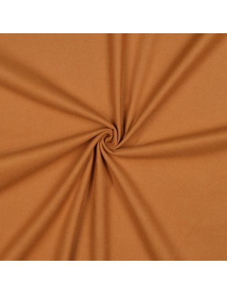 Tissu flanelle - Cognac
