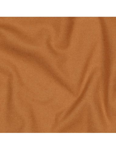 Tissu flanelle - Cognac