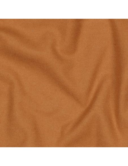 Tissu flanelle - Cognac