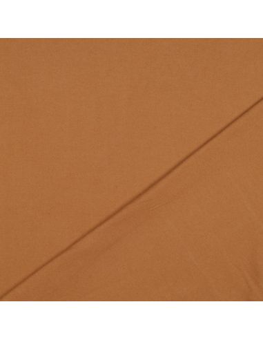 Tissu flanelle - Cognac