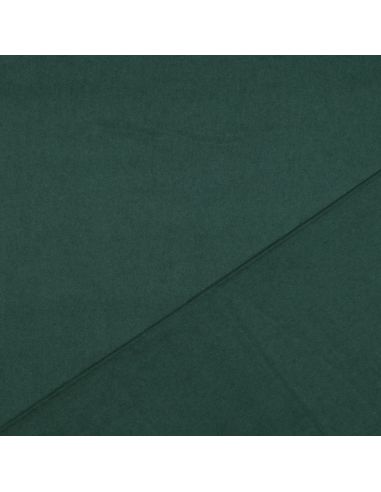 Tissu flanelle - Vert foncé