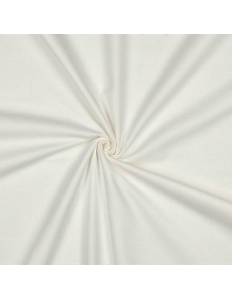 Tissu flanelle - Blanc cassé