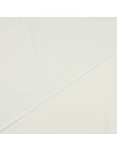 Tissu flanelle - Blanc cassé