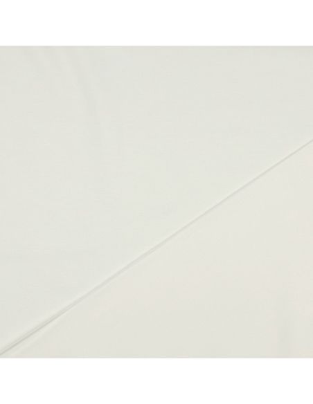 Tissu flanelle - Blanc cassé