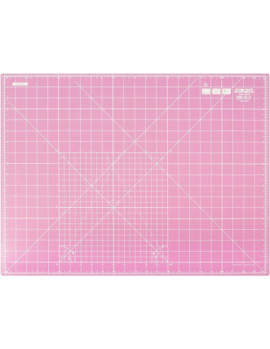 Planche de découpe patchwork Olfa 45 x 60 cm - Rose