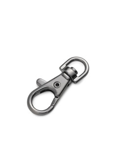 Mousqueton métal 7 x 38 mm - Bruni brillant 2