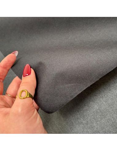 Percale thermocollante moyenne - Noir