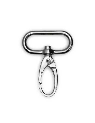 Mousqueton métal 30 x 45 mm - Argent