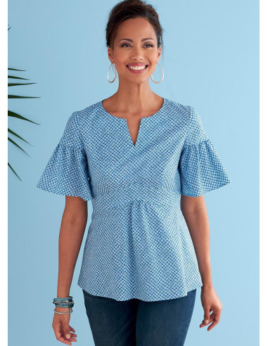 Patron de haut - Butterick 6732