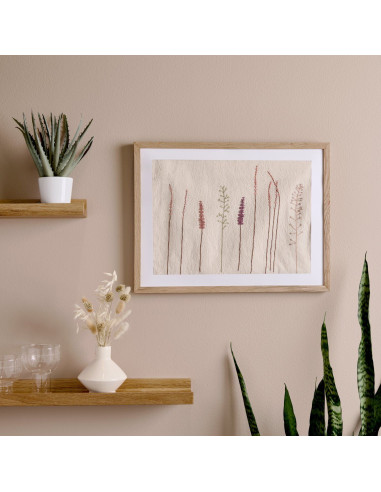 Kit stick & stitch Rico Design- Fleurs et herbes XL