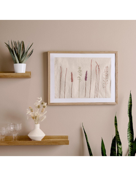 Kit stick & stitch Rico Design- Fleurs et herbes XL