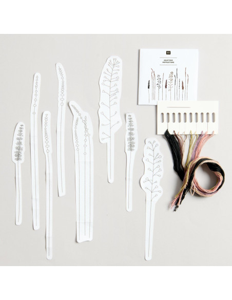 Kit stick & stitch Rico Design- Herbes XL