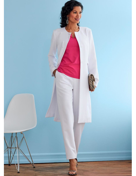 Patron de veste, manteau, haut et pantalon - Butterick 6740