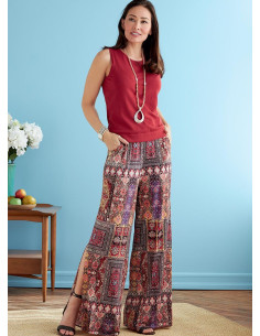 Patron de short et pantalon - Butterick 6750