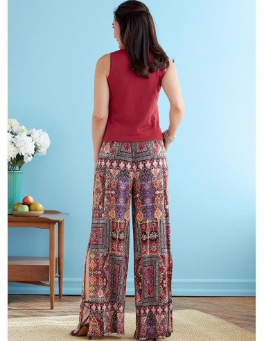 Patron de short et pantalon - Butterick 6750