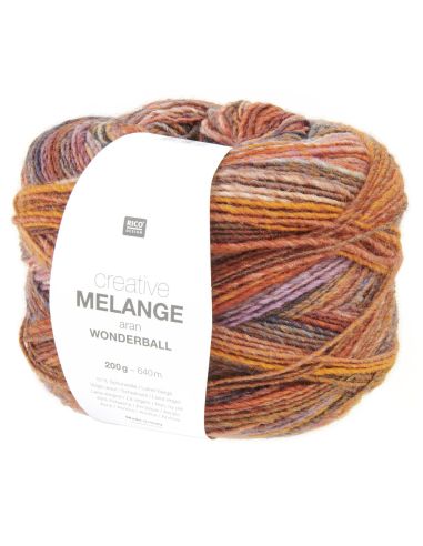 Laine Creative Melange Aran Wonderball Rico Design