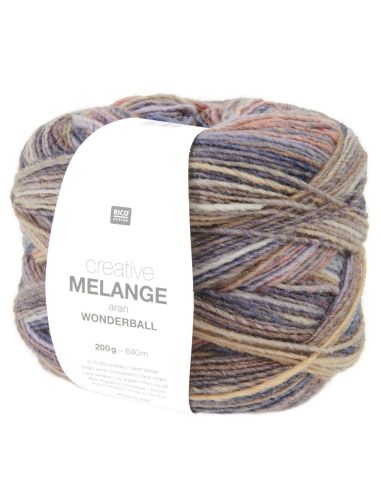 Laine Creative Melange Aran Wonderball Rico Design