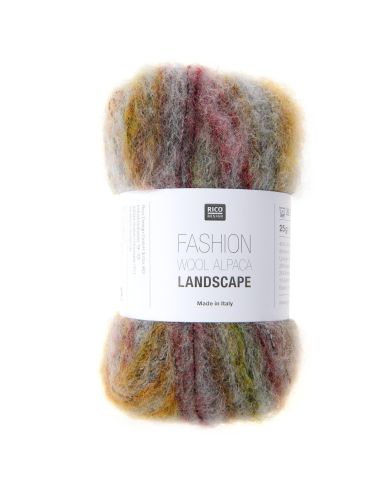 Laine Fashion Wool Alpaca Landscape Rico Design