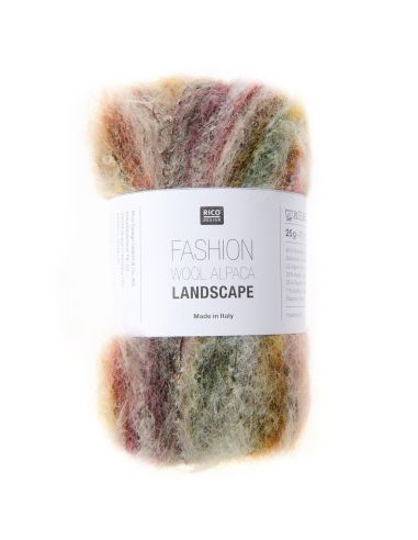 Laine Fashion Wool Alpaca Landscape Rico Design