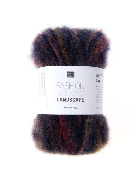 Laine Fashion Wool Alpaca Landscape Rico Design