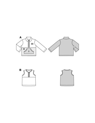 Patron de pull - Burda 9183