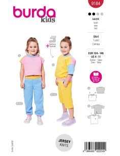 Patron de T-shirt - Burda 9184
