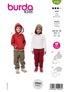 Patron de sweat - Burda 9185