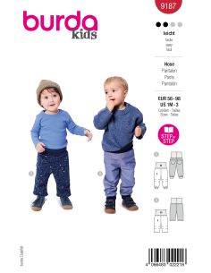 Patron de pantalon - Burda 9187