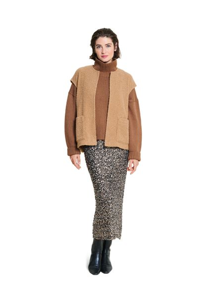 Jaune - Patron de pull - Burda 5590