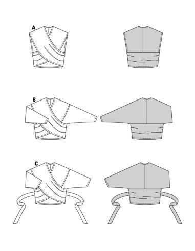 Patron de pull - Burda 5593