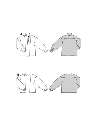 Patron de blouse - Burda 5597