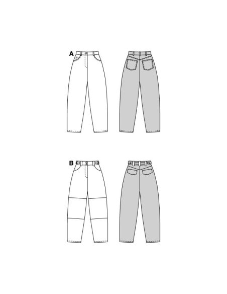 Patron de pantalon - Burda 5603