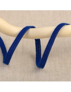 Elastique souple 5 mm - Bleu roi
