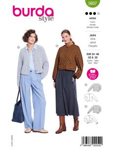 Patron de veste - Burda 5607