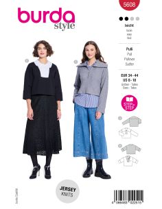 Patron de pull - Burda 5608