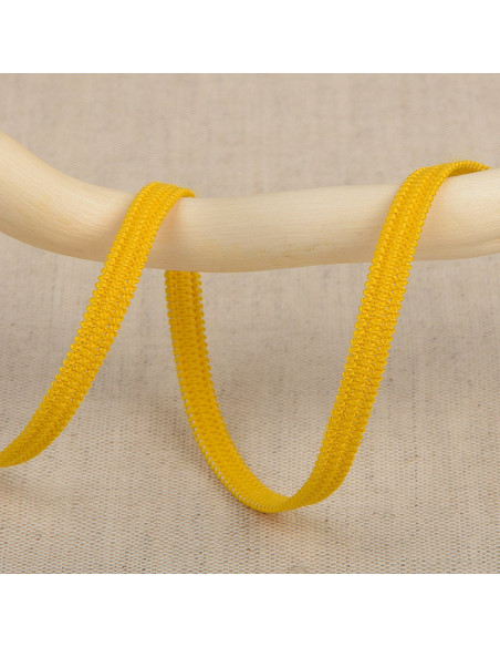 Elastique souple 5 mm - Jaune